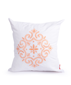Embroidered pillow ''Jasmine Home'' №22