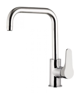 DANIEL OM618U OMEGA SINK MIXER 90° WITH SPOUT CHROME