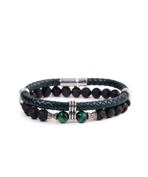 Men's bracelet `SSAngel Jewelry` with natural stones №32