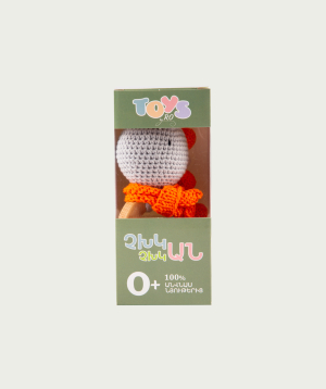 Rattle toy «Crafts by Ro» dinosaur