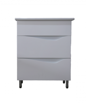 Perla լոգասենյակի PVC կահույք Marea Lux, 715×690×430մմ, սպիտակ, առանց լվացարան