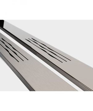 VALSIR VS0701842 LINEA XS LOWERED TRAP SATIN GRATE