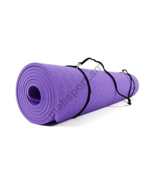 Эко-коврик для йоги «Mabsport» фиолетовый, 183 x 80 см