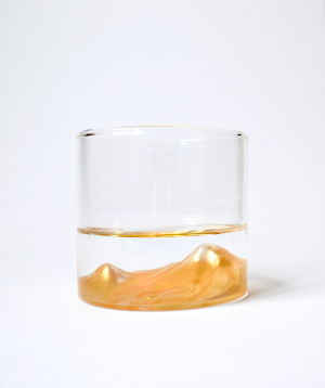Glass «GAGAT Glass» Ararat 3D Gold