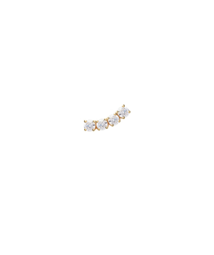 Silver single earring «PDPAOLA» PG01-749-U