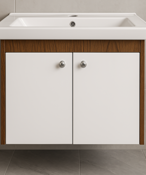 Bathroom furniture «Perla» Parite-Alvand 60, dark oak