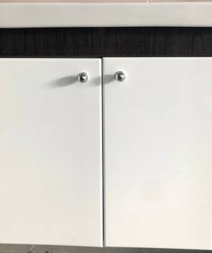 Perla լոգասենյակի PVC կահույք Parite-Alvand 60, 545×310×500մմ, վենգե, առանց լվացարան
