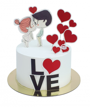Cake `I love you`
