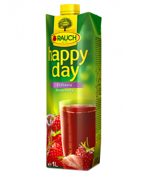 Juice `Happy Day` natural, strawberry 1l