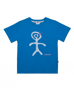 T-shirt `Lalunz` light turquoise