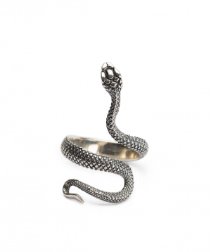 Ring `DF Project` snake silver