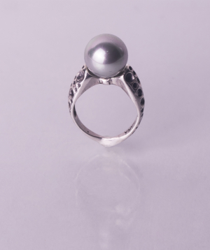 Silver ring ''Kara Silver'' Diva