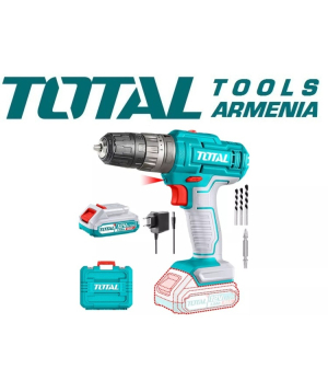 Ударная отвертка «Total Tools» TDLI12428, аккумляторная