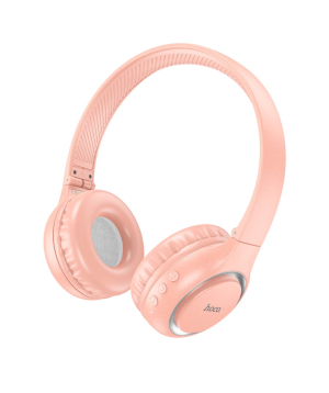 Wireless headphones «Micro-Tech» Hoco  W41 Pink №7