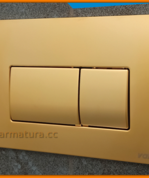 VALSIR VS0872640 P1 PLATE MATT GOLD PNEUMATIC