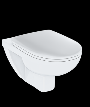 Rosa Պատկախ զուգարանակոնք Elegance, Փափուկ փակում, 52x36սմ