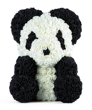 Bear `Panda` handmade, big 40 cm