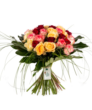 Ծաղկեփունջ «Սեննո» վարդերով