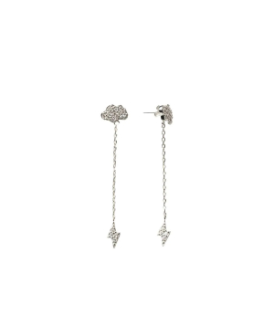 Серебряные серьга «SiaMoods» SE757