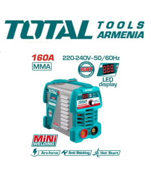 Inverter welding machine «Total Tools» TW216049, MMA 160A IGBT