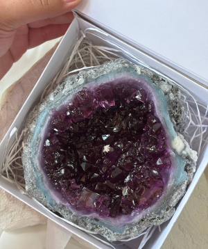Candle `Light Your Home` Amethyst №3038