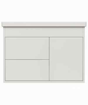 Bathroom furniture «Perla» Look, white