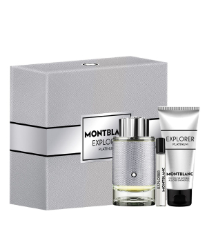 Perfume «Montblanc» Explorer Platinum, for men, 100+7,5+100 ml