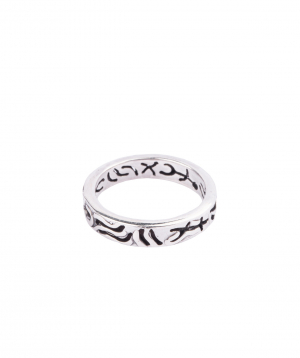 Silver ring ''Kara Silver'' №7