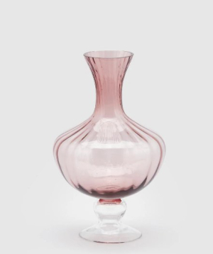 Vase ''EDG'' Anfora Righe, pink