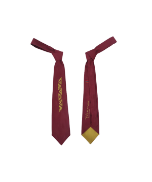 Embroidered tie «Miskaryan Heritage» Armenian carpet pattern, 6-3
