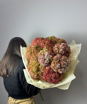 Букет «Rosery» с гортензией №60