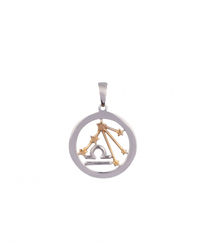 Pendant ''Less is more'' gold №58