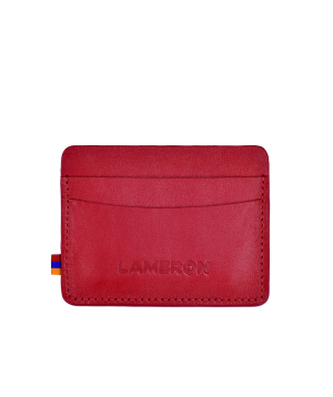 Карточница `Lambron` Santa Claus (red)