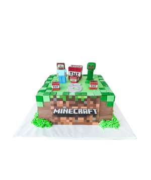 Cake «Minecraft»