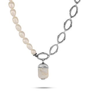 Վզնոց «DF Project» արծաթյա №54