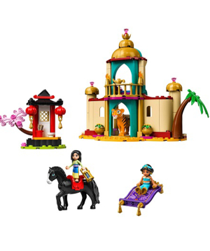 Constructor LEGO Disney The Adventures of Jasmine and Mulan 43208