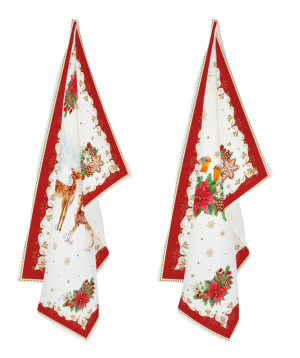 Խոհանոցային սրբիչների հավաքածու ''Christmas Melody''