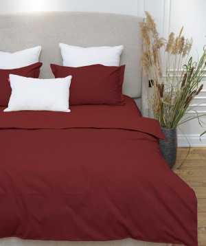 Bedding set «Jasmine Home» 1.5 size, red