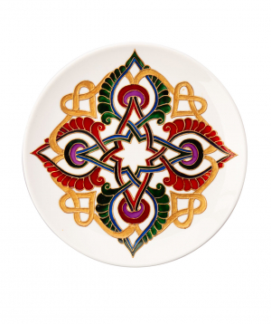 Plate `Taraz Art` decorative, ceramic №10