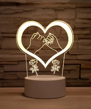 LED Лампа «Gift Store» Valentine's Day