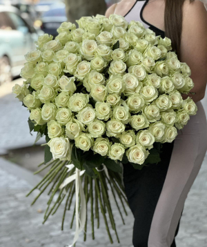 Букет «Алькатрас» с розами