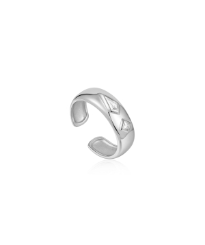 Silver ring «Ania Haie» R041-02H-W