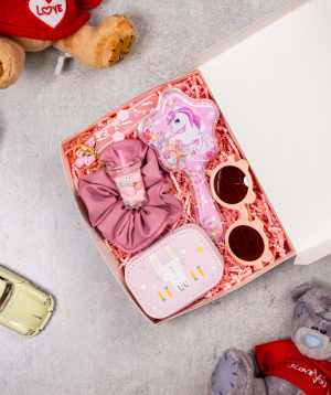 Gift box №152 for children Baby Pink