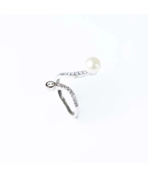 Silver ring «SiaMoods» SR165 18
