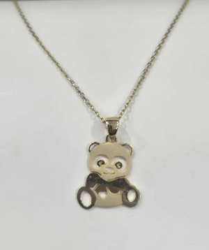 Կախազարդ «Less is more» ոսկյա №167