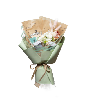 Gift bouquet «Cantata» with coffee and tea №24