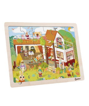 Wooden puzzle ''Onshine'' Family, 24 details