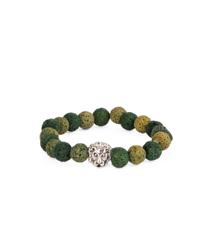 Bracelet `Ssangel Jewelry` men`s №14, with natural stones