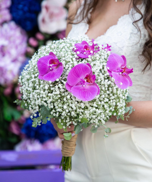 Wedding bouquet ''Cataleya'' №8