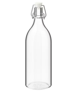 Bottle with stopper «IKEA» KORKEN, 1 l
